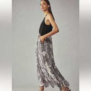 By Anthropologie Sleeveless Scoop-Neck
Maxi Dress
